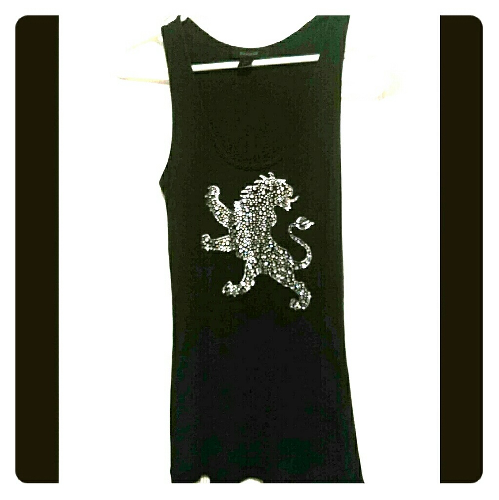 Express Jewel Logo Tank Top