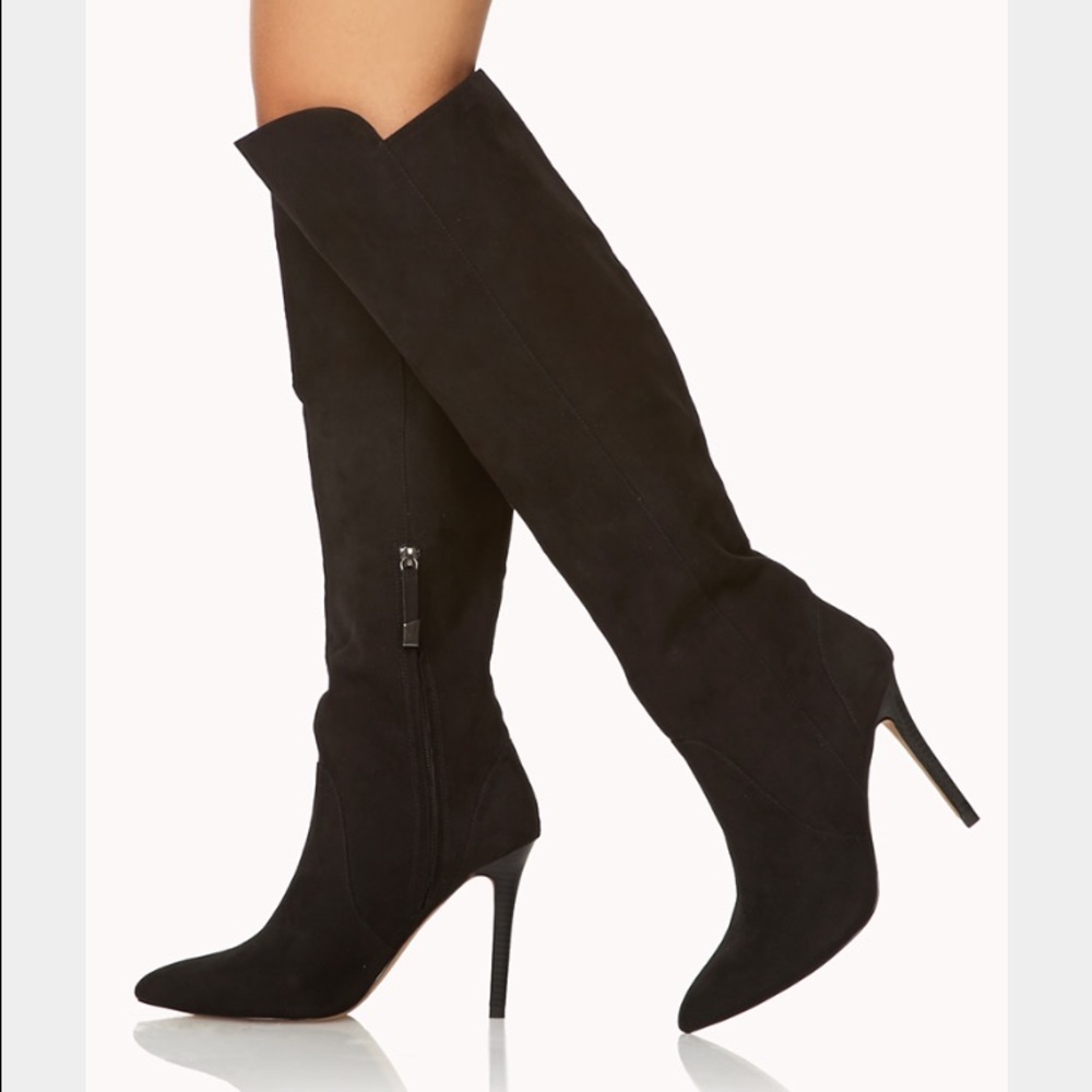 F21 Knee High Boots