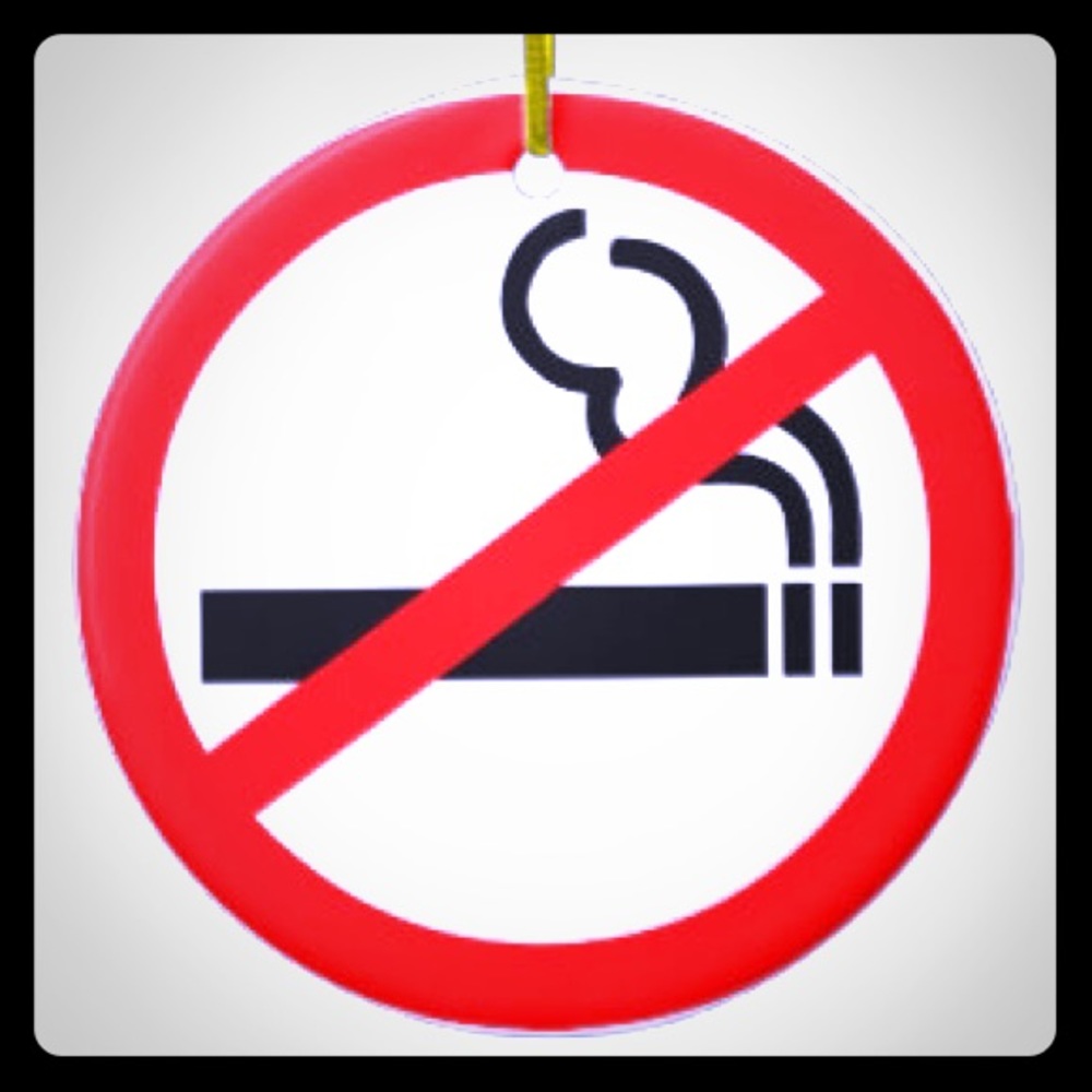 FYI- Smoke free home 🏡😃