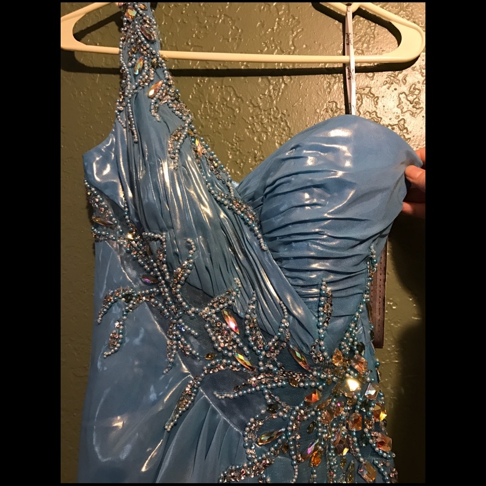 🌀 Baby Blue Sequin Dress🌀