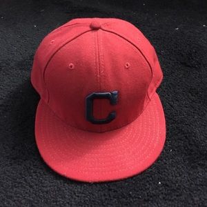New Era Cleveland fitted hat.