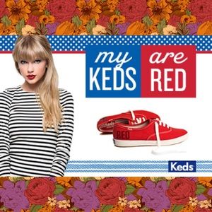 🆕 Limited Edition Taylor Swift RED Keds