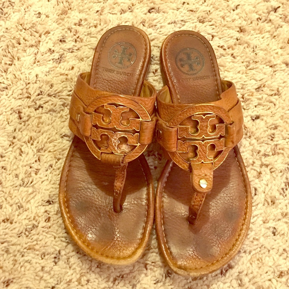 Tory Burch cognac sandals