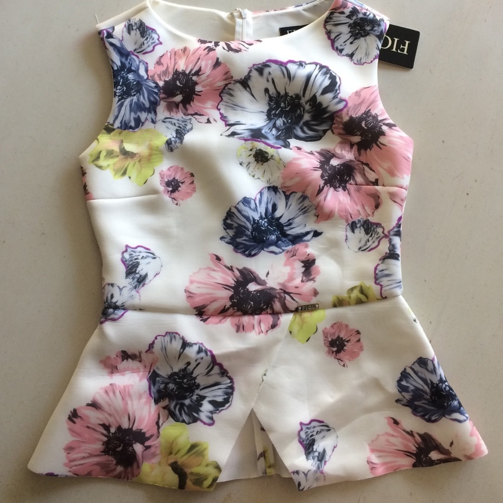 Floral Peplum Blouse