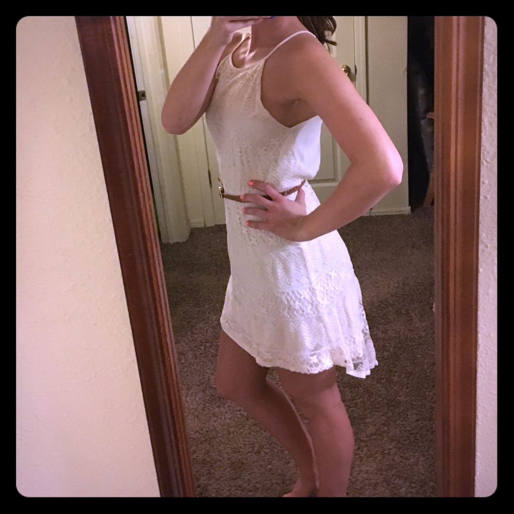 Cream Dress - Picture 2 of 3
