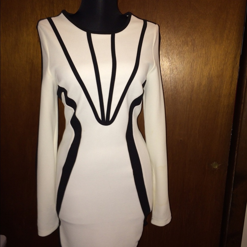 White mini dress