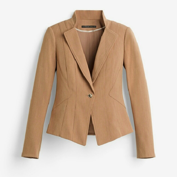 Seasonless heathered brown suit jacket - Picture 2 of 3