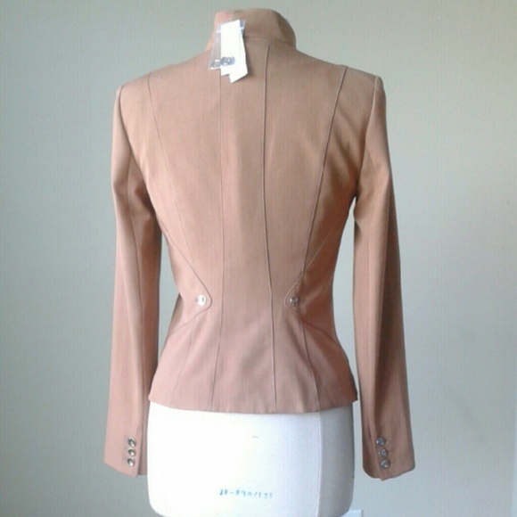 Seasonless heathered brown suit jacket - Picture 3 of 3