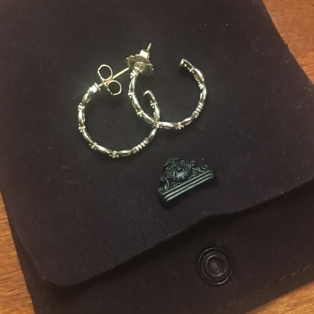 Authentic Lagos derby earrings