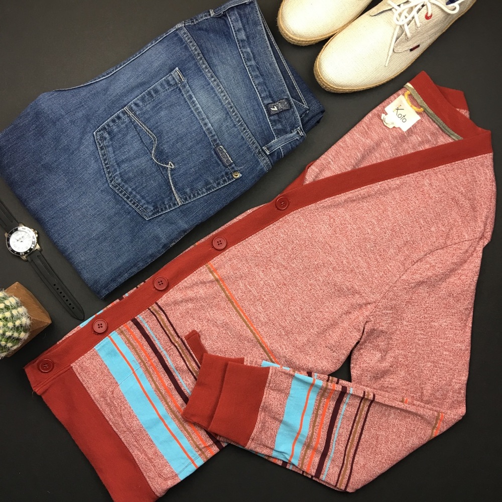 Urban Outfitters Koto Long Sleeve Cardigan