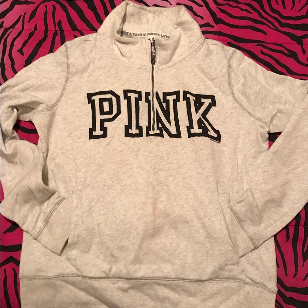 Pink pull over sweater