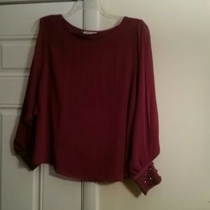 Cold shoulder dress top