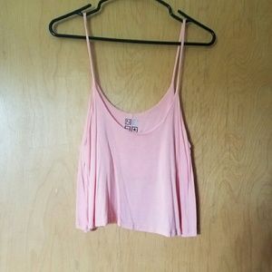Pink crop top