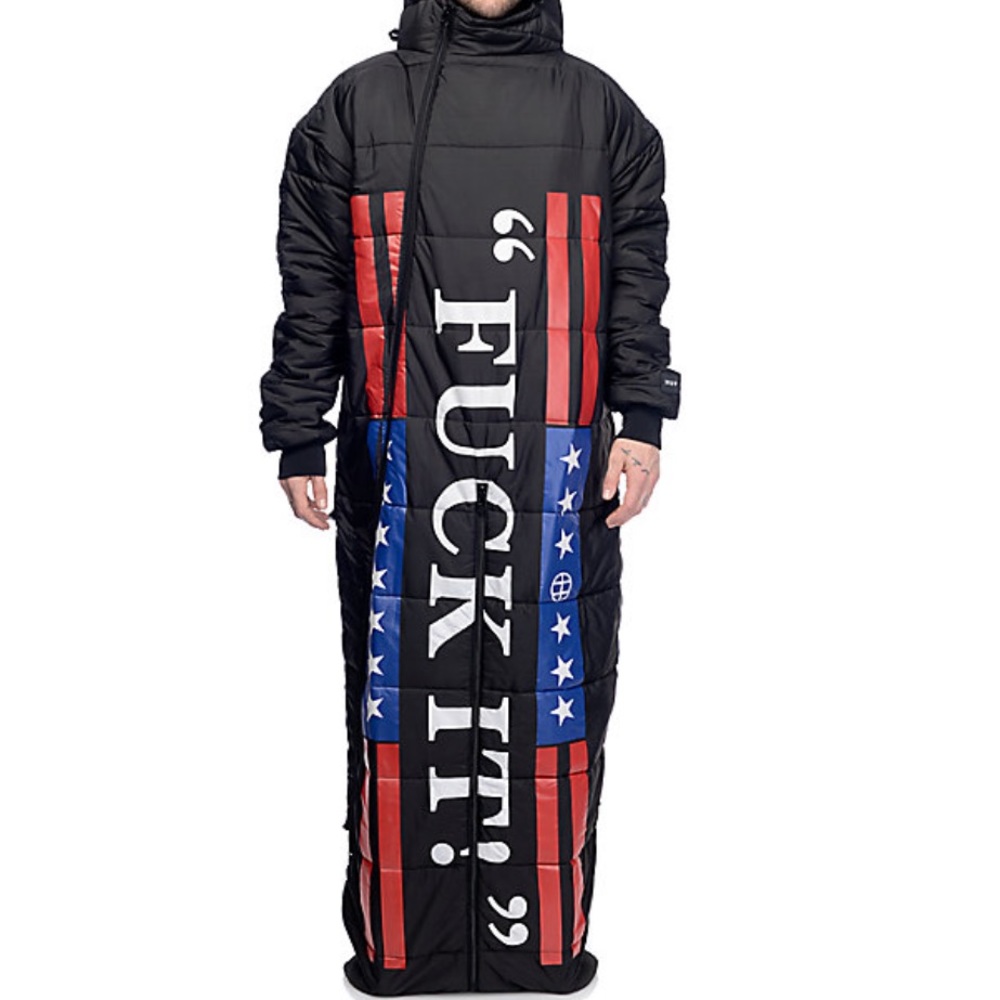 HUF hooded sleeping bag