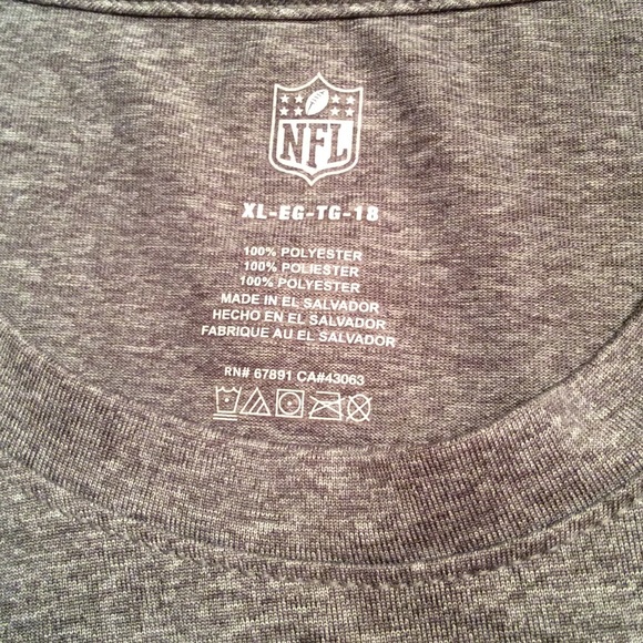 Grey redskins shirt - Picture 2 of 2