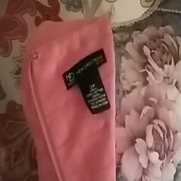 New Directions Coral Sheath Style Mini Dress NWOT - Picture 4 of 4