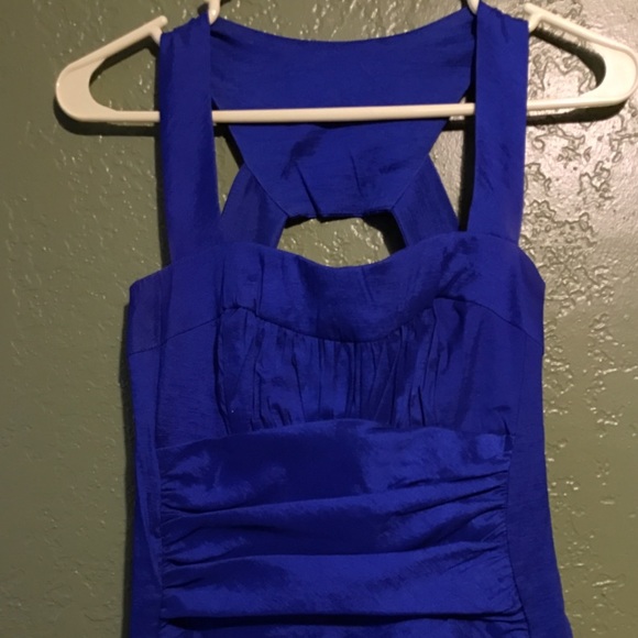 Royal Blue Maxii Dress - Picture 2 of 4