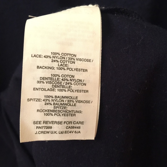 J. Crew Lace T-Shirt 🌏 - Picture 4 of 4