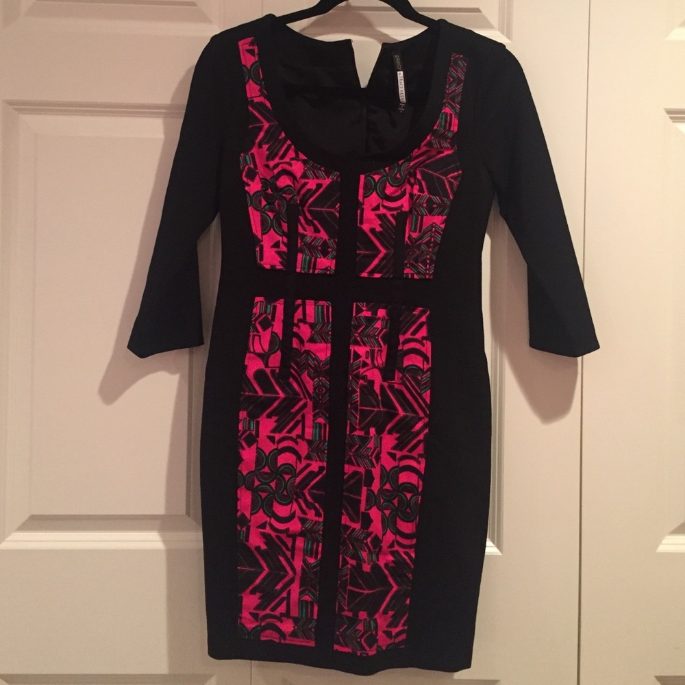 Geometric Print dress