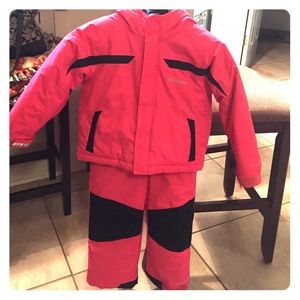 Columbia snow suit
