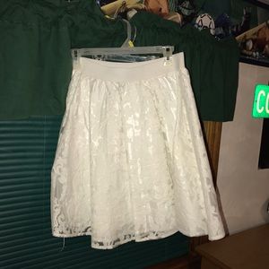 forever 21 lace skirt