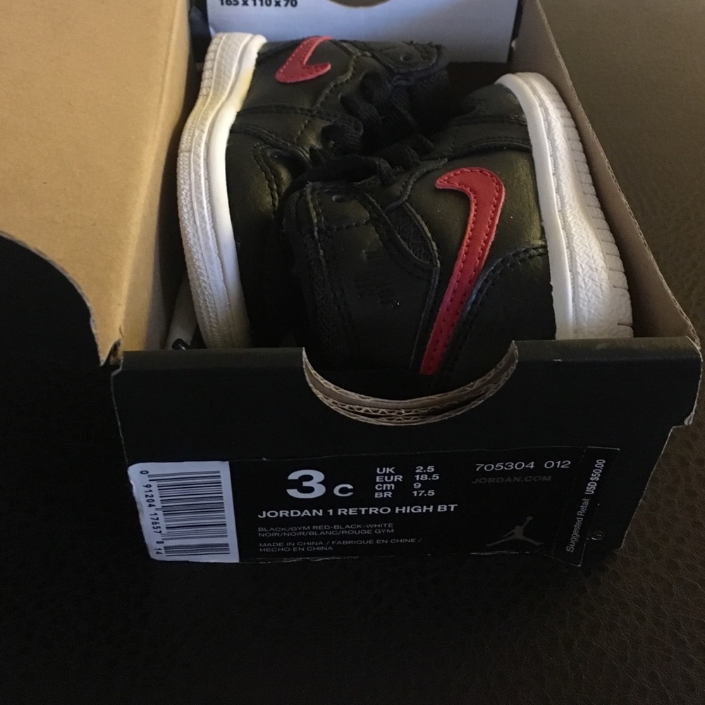 Jordan 1 Retro Size 3C