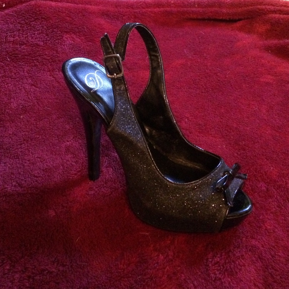 Sparkly heels