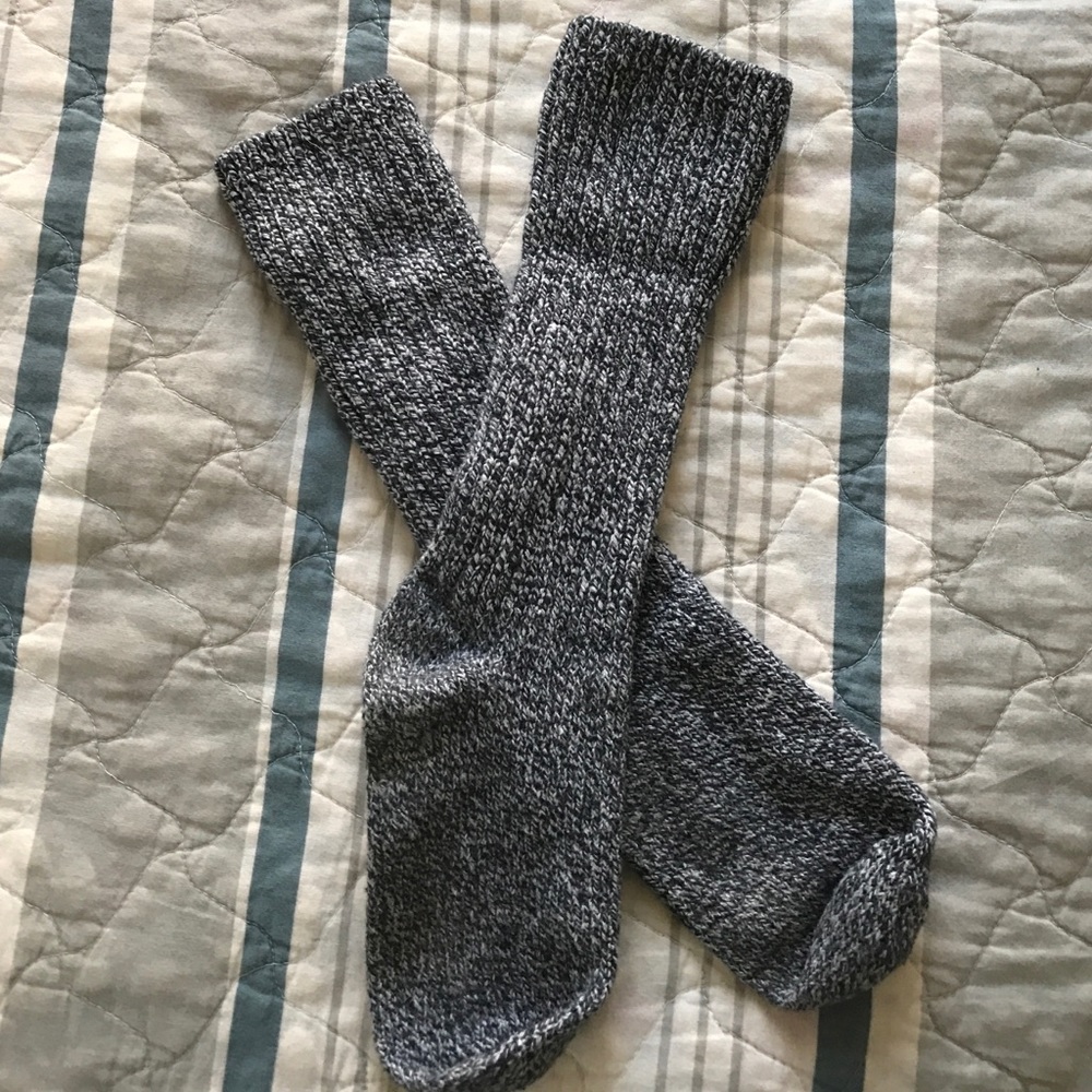 J.Crew Grey Camp Socks