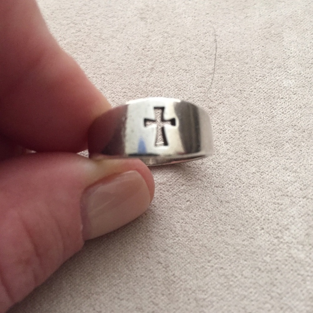 James Avery Narrow Crosslet Ring