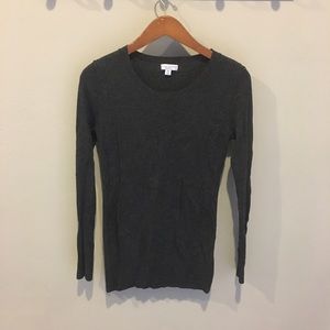 Charcoal grey Liz Lange Maternity Sweater