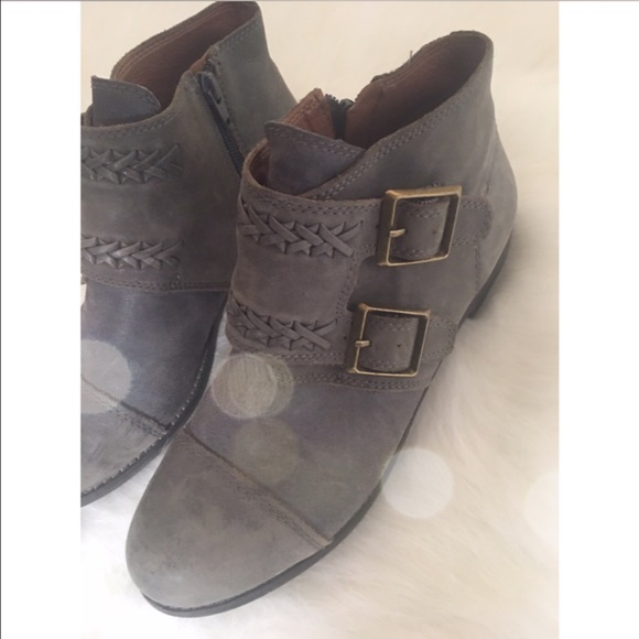 Lucky Brand Shoes - Lucky Brand Daker 2 buckle bootie