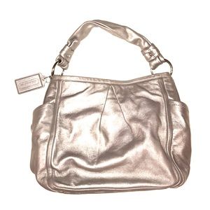 Charcoal COACH purse