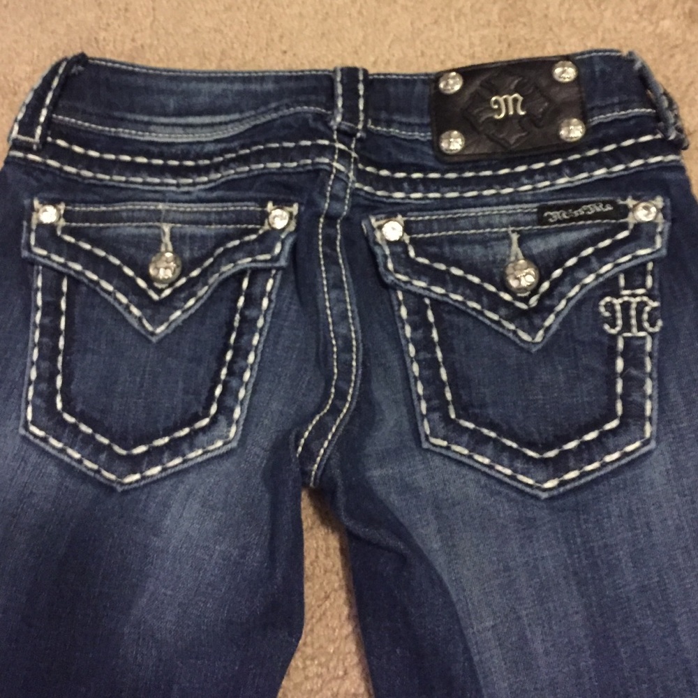 Final price‼️Dark wash Miss Me jeans