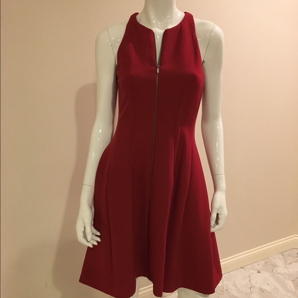 NEW, BCBG Max Azria, Red Razorback Dress