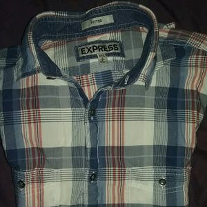 EXPRESS STRIPED LONG SLEEVE SHIRT