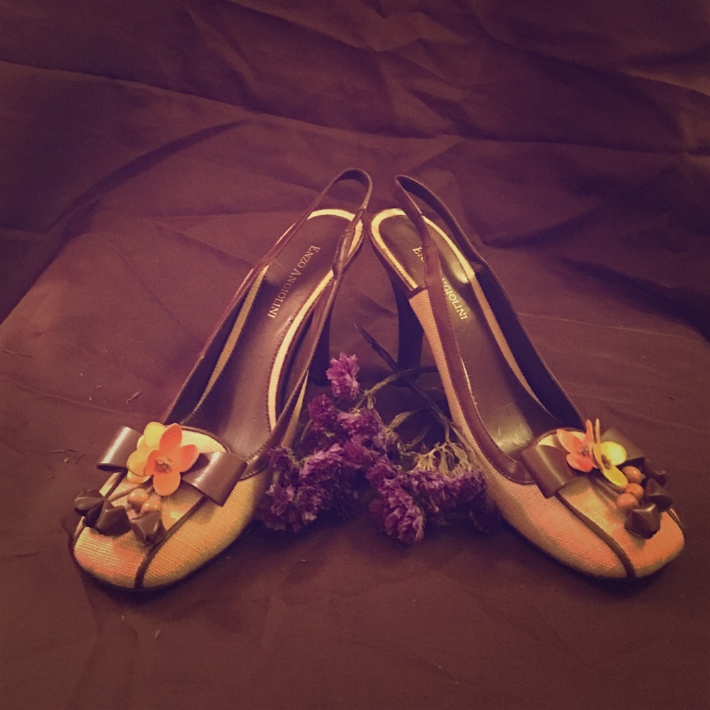 Enzo Angiolini slingback shoes