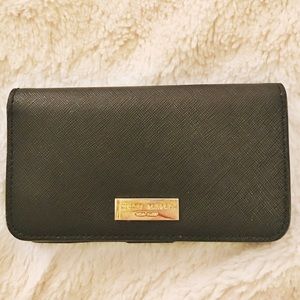 Henri Bendel Saffiano Leather Wallet