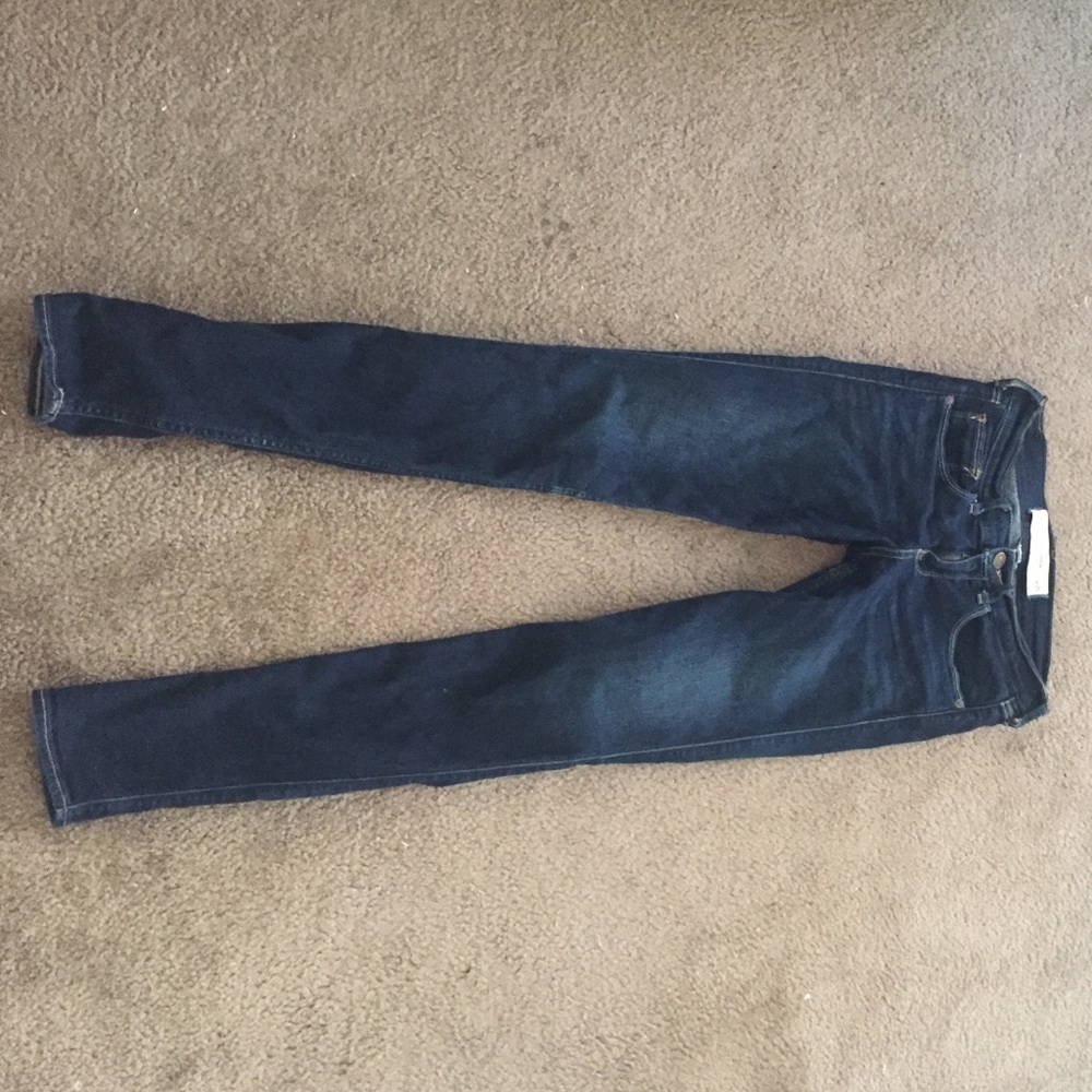 Dark blue Abercrombie and Fitch jeggings