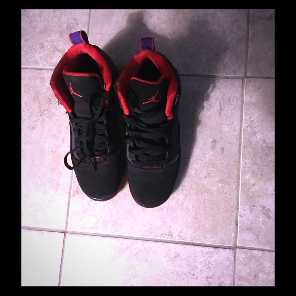 Air Jordan Black & Red Sneakers
