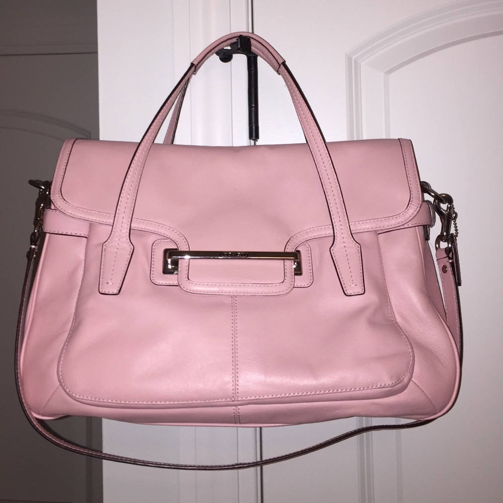 Pink Coach Handbag