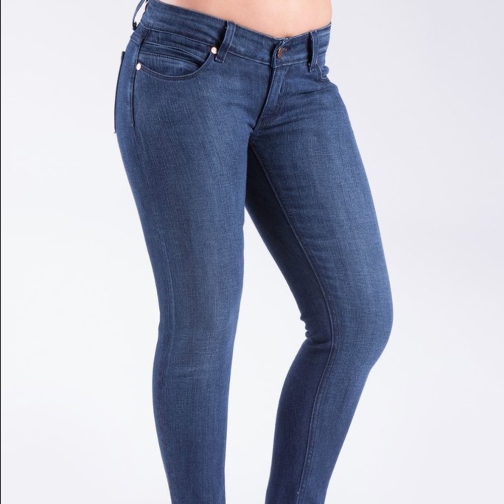 Slim Athletic Fit Jeans in Blue Fade