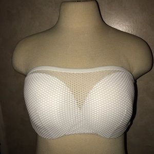 Victoria's Secret Push Up beach Bandeau 34DD Swim