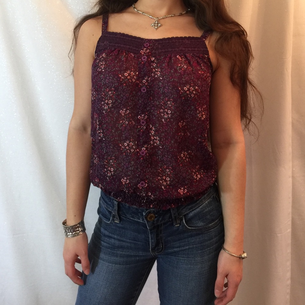 Spaghetti Strap Blouse - Picture 2 of 4