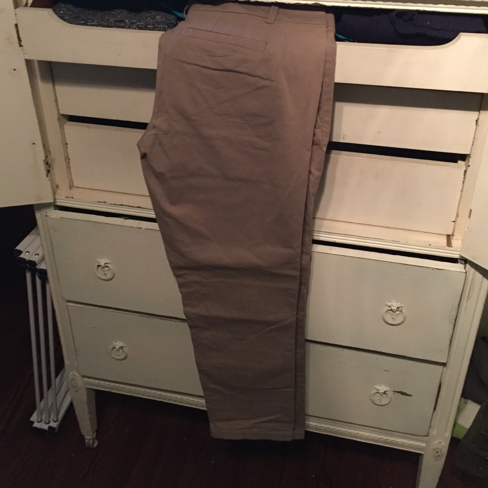 Loft skinny chino crop pant