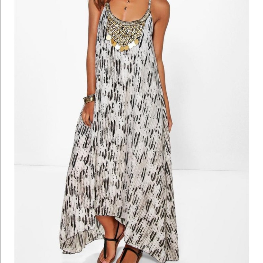 Snake Print maxi