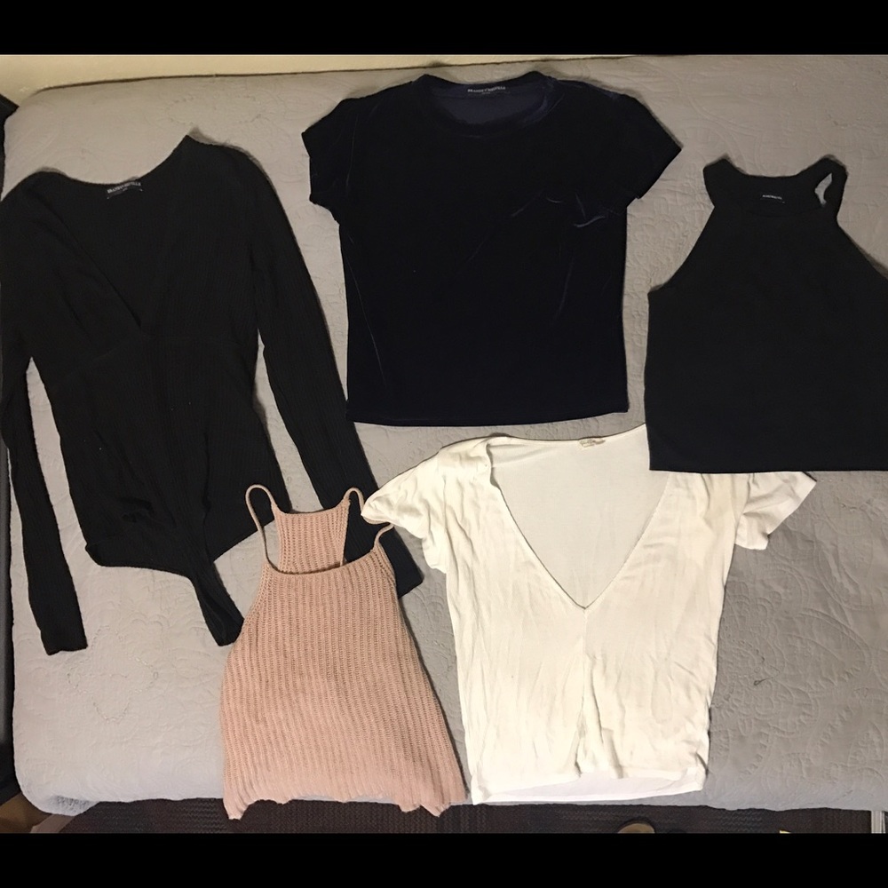 brandy melville shirt bundle