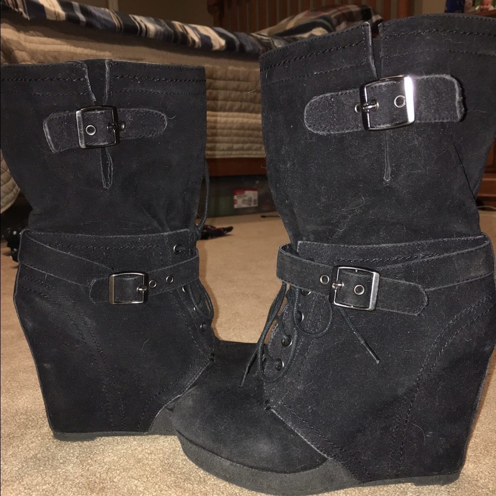 Bootie wedges