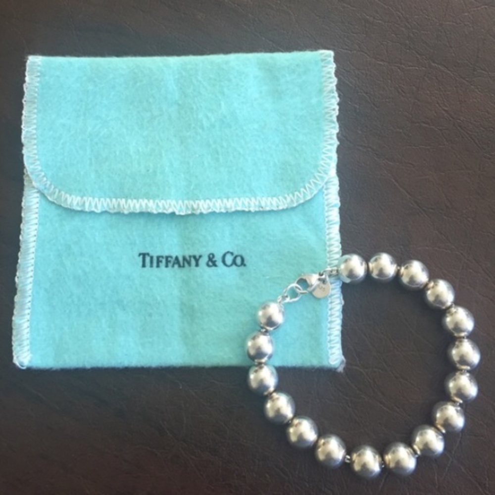 Tiffany & Co. Sterling Silver Beaded Bracelet