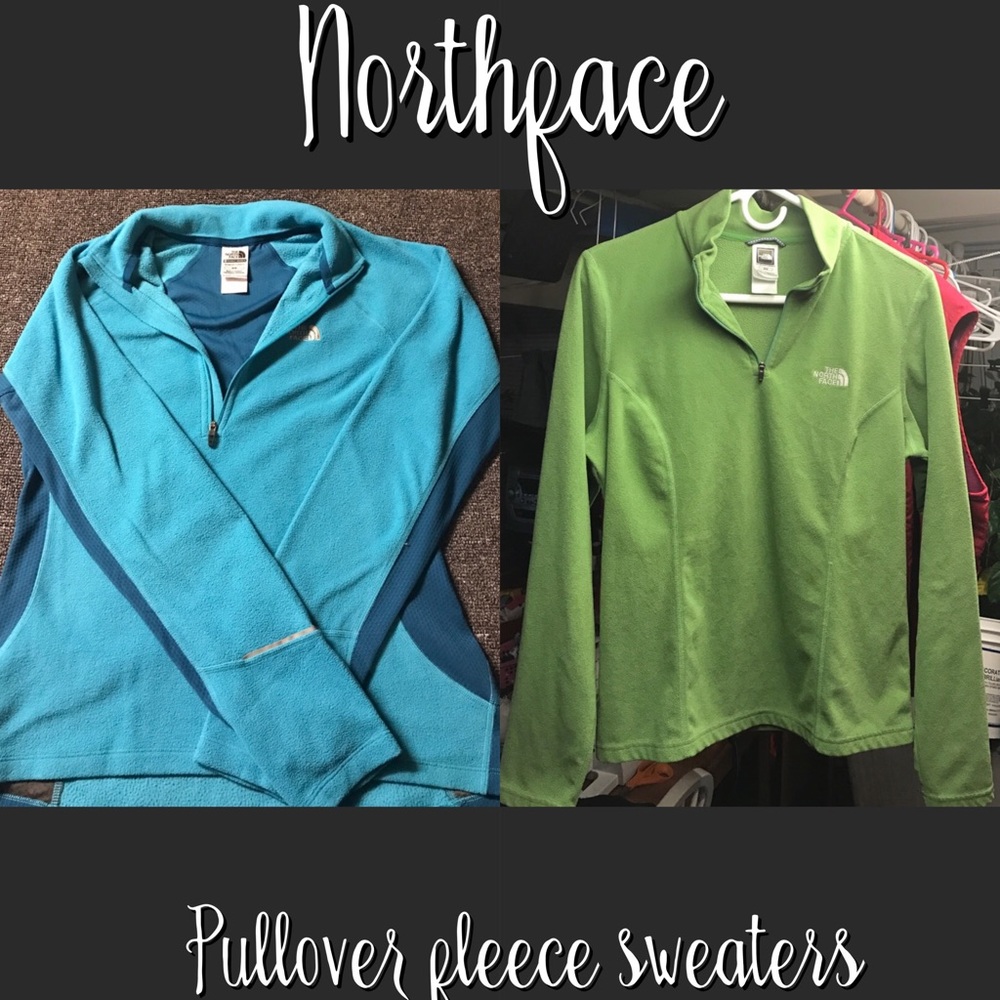 2 Northface women pullover