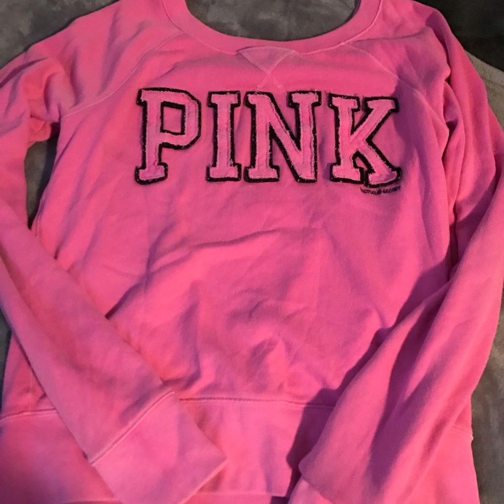Pink sweatshirt